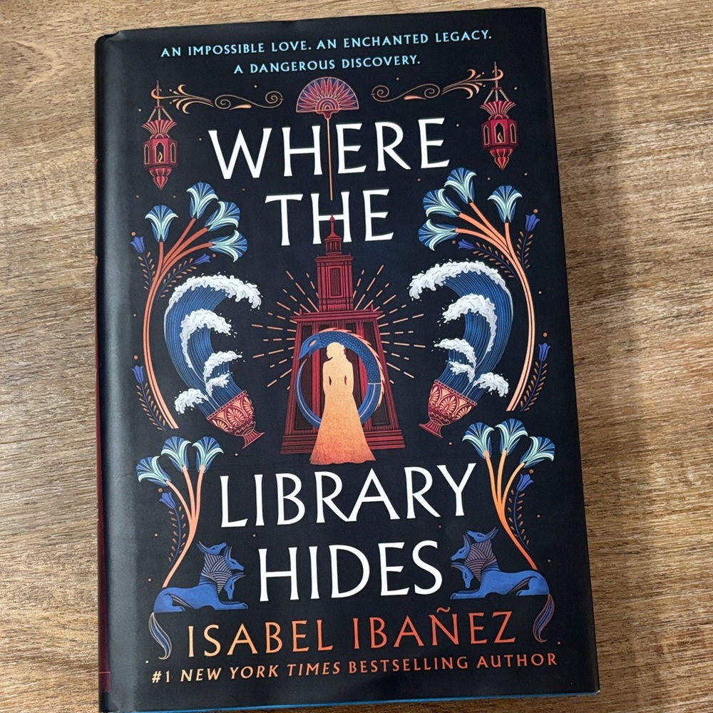 Where the Library Hides Hardcover Book